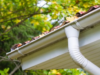 Dachrinnen für das Gartenhaus