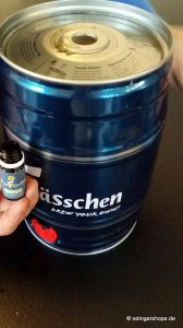 Hopfen dem Bier zugeben