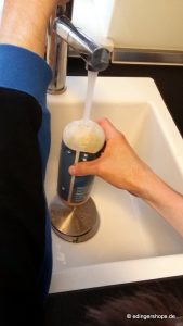Kunststoffflasche als Messbecher benutzen