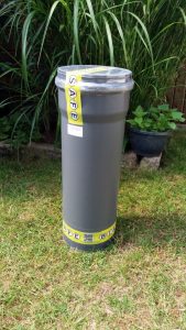 Biersafe Rohr, Deckel, Lift