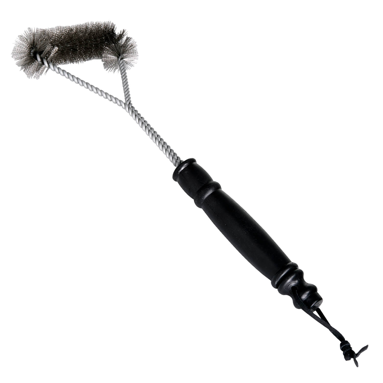 All'Grill® Dreiseitige Grillbürste 30cm mit Edelstahlborsten