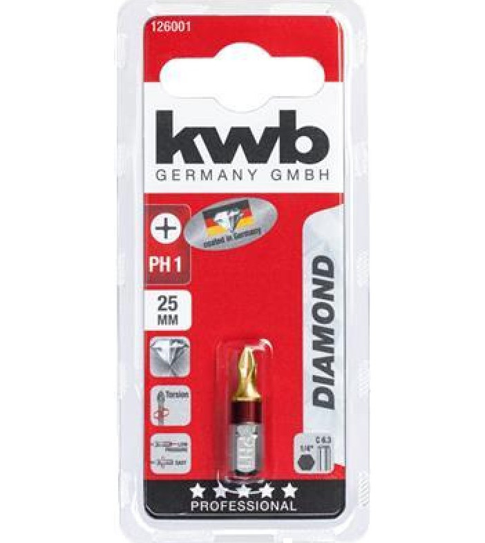 Bit 25mm Ph 1 Diamond