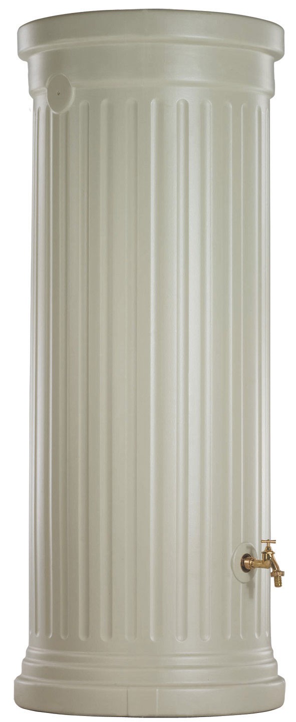 GRAF Säulentank Regentonne 1000 Liter sandbeige