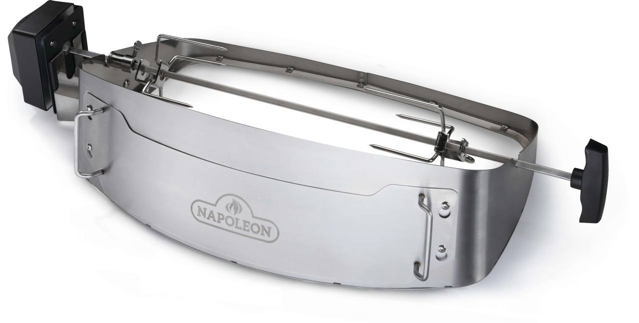 Napoleon Rotisserie Heavy Duty mit Pizza-Ofen Einsatz für TravelQ