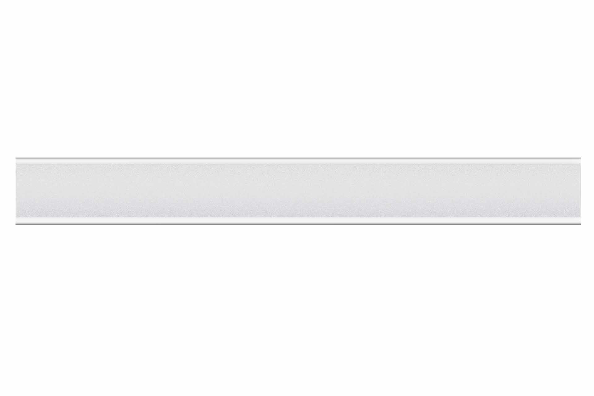 EASY-FENCE Inlay SNOW Silber, 21 x 180 cm