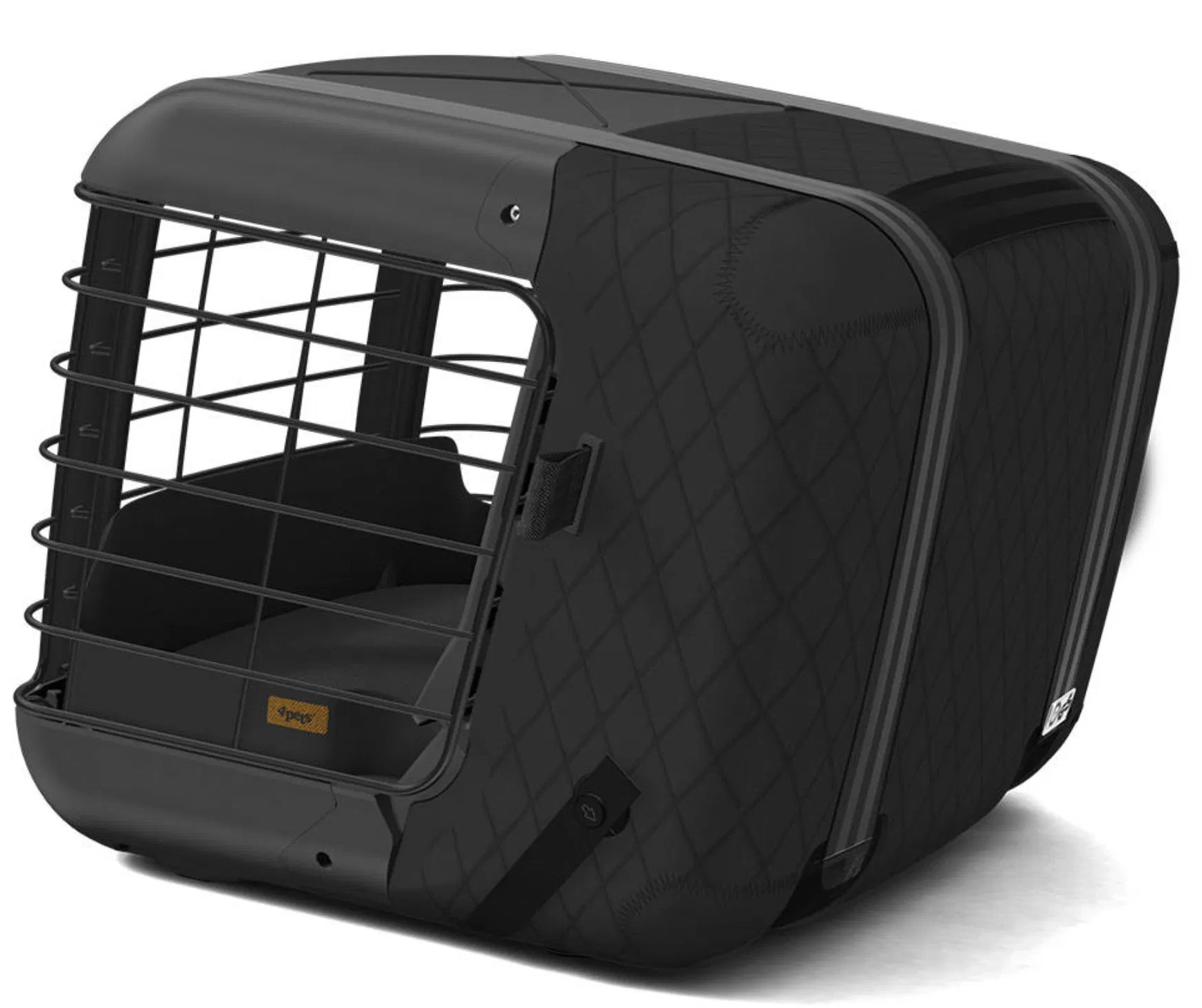 4Pets Caree Transportbox black