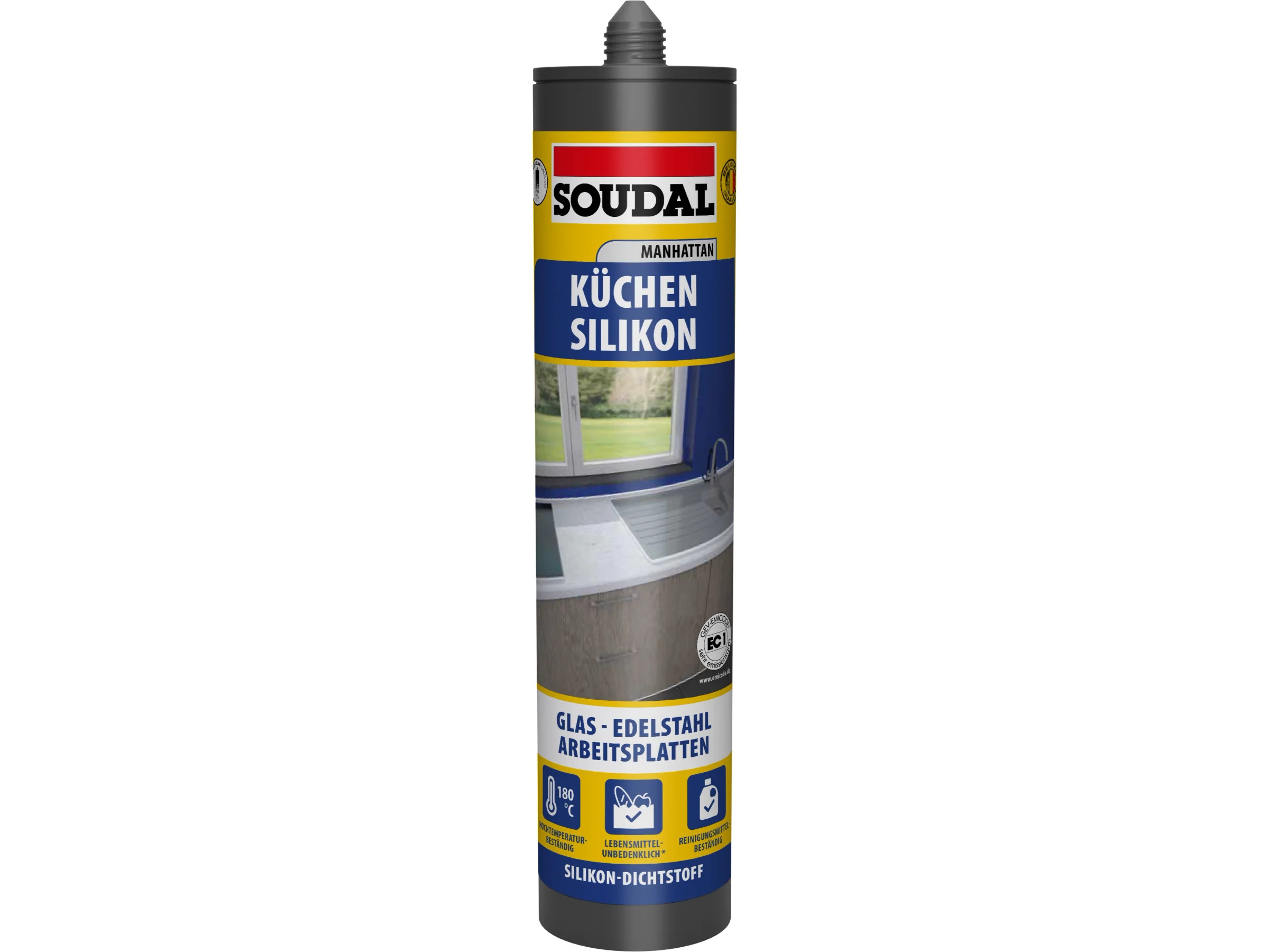 Soudal Küche & Bad Silikon Manhattan 300 ml