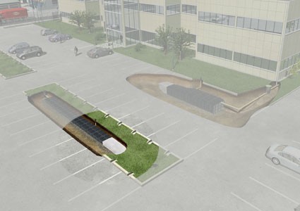 Geotextil für Sicker - Tunnel 2400 l Graf 369030