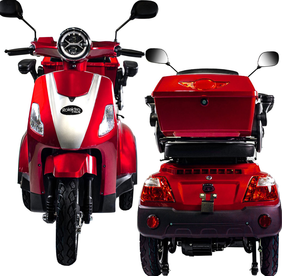 Seniorenmobil Rolektro Trike 15 / 25 Kmh V2 BG
