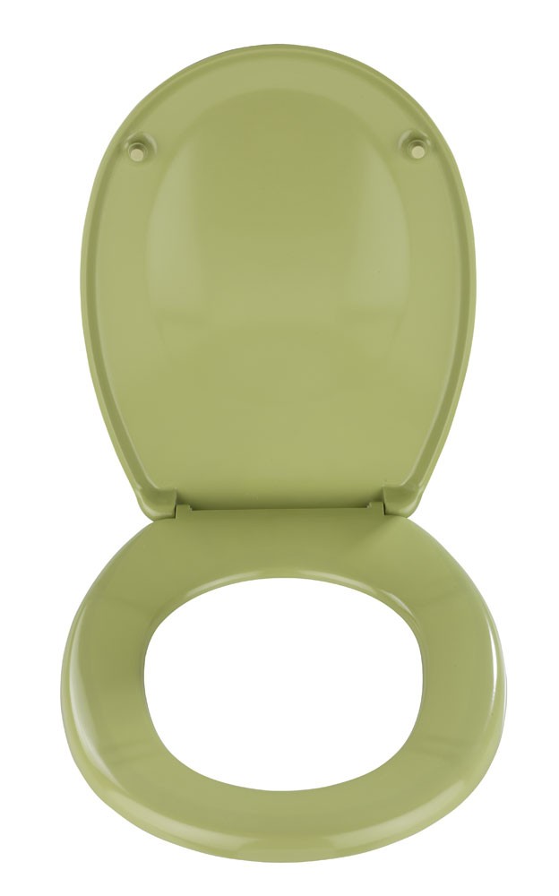 WC-Sitz Wenko Bergamo moosgrün Duroplast