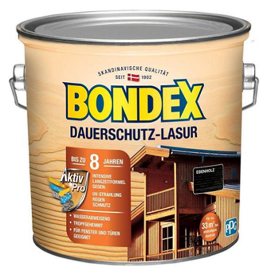 BONDEX DAUERSCHUTZ LASUR oregon pine 2,5L