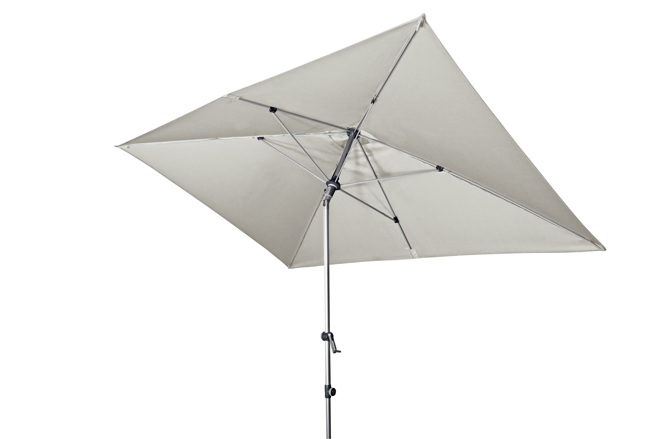 Sonnenschirm Gartenschirm Doppler Expert auto tilt 300x200cm D827 grau