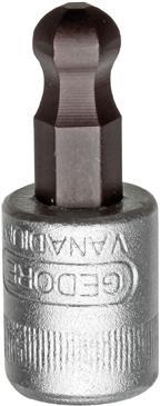 Schraubendr.Eins. 1/4" 6 x 28mm i6kt.Kk.Gedore