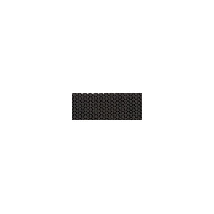 PP-Gurtband 25 mm schwarz, UV-stabilisiert, Meterware