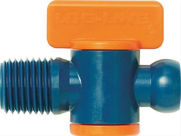 Kühlmittel-Abstellhahn 1/4" NPT AG. 2-tlg. IBT