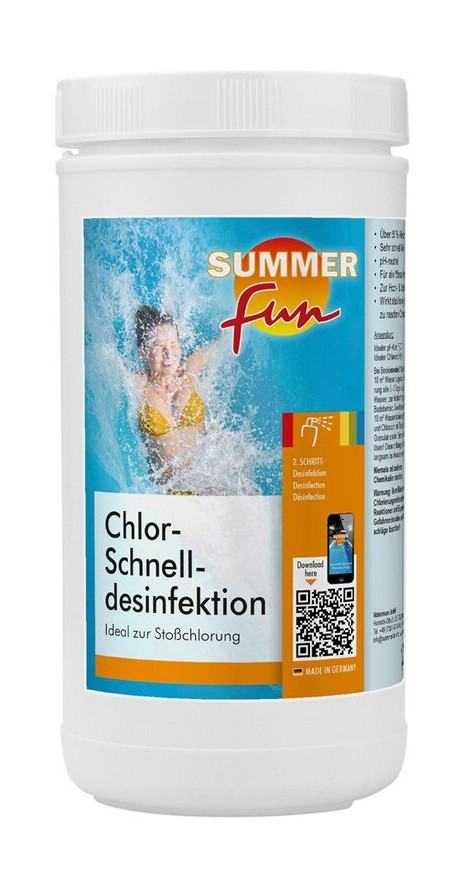 SUMMER fun Chlor Schnelldesinfektion 1,2kg