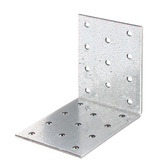 Lochplattenwinkel Alberts sendzimirverzinkt 80x80x60mm