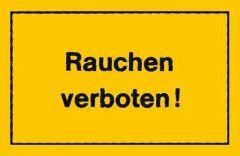 Verbotsschilder Rauchen verboten !