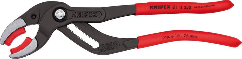 Syphon-Greifzange poliert250mm m.Backen Knipex