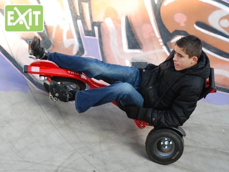 Gokart / Balance Bike / Dreirad EXIT Triker Pro 100 rot