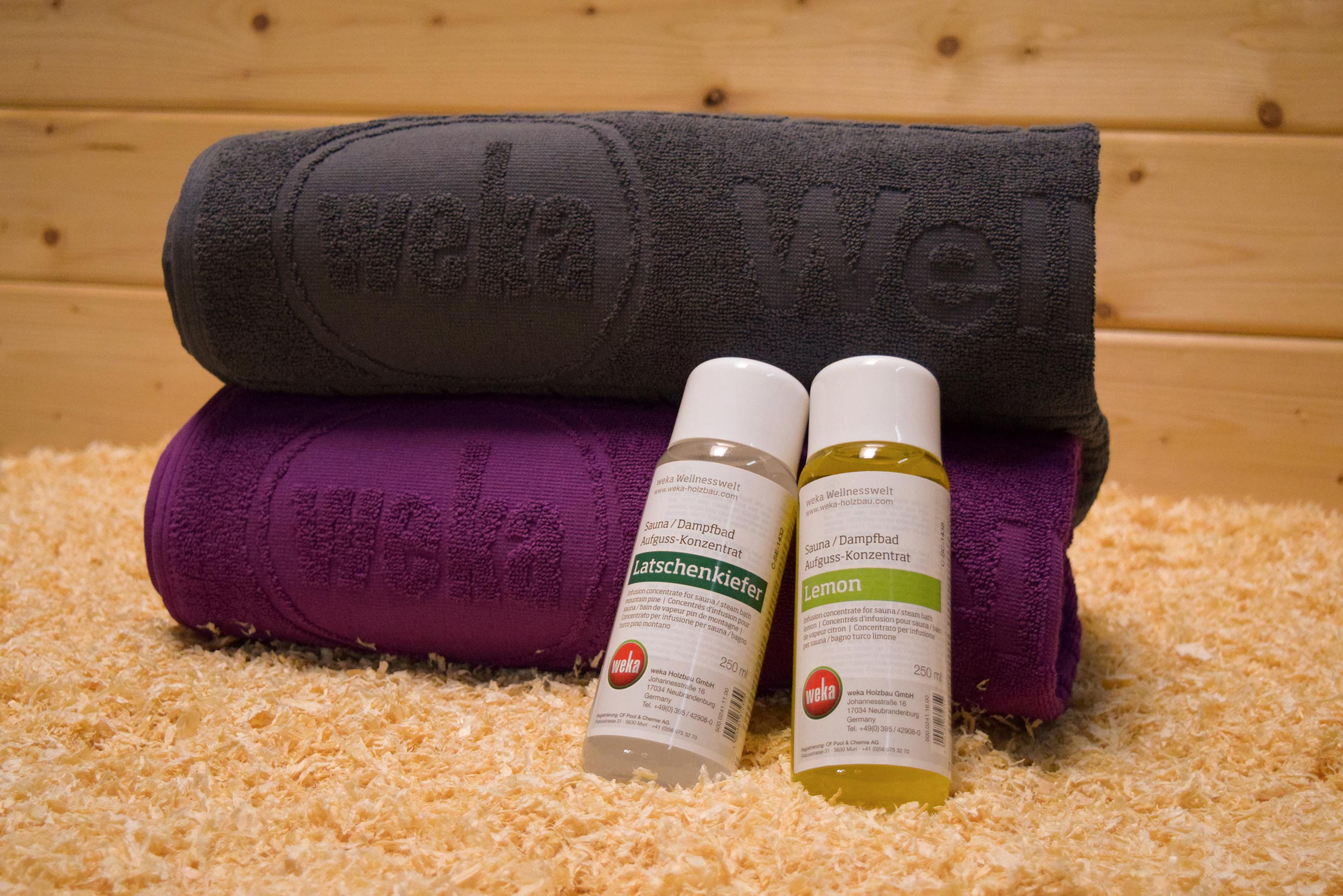 Weka Sauna Geschenkset "für Sie & Ihn"