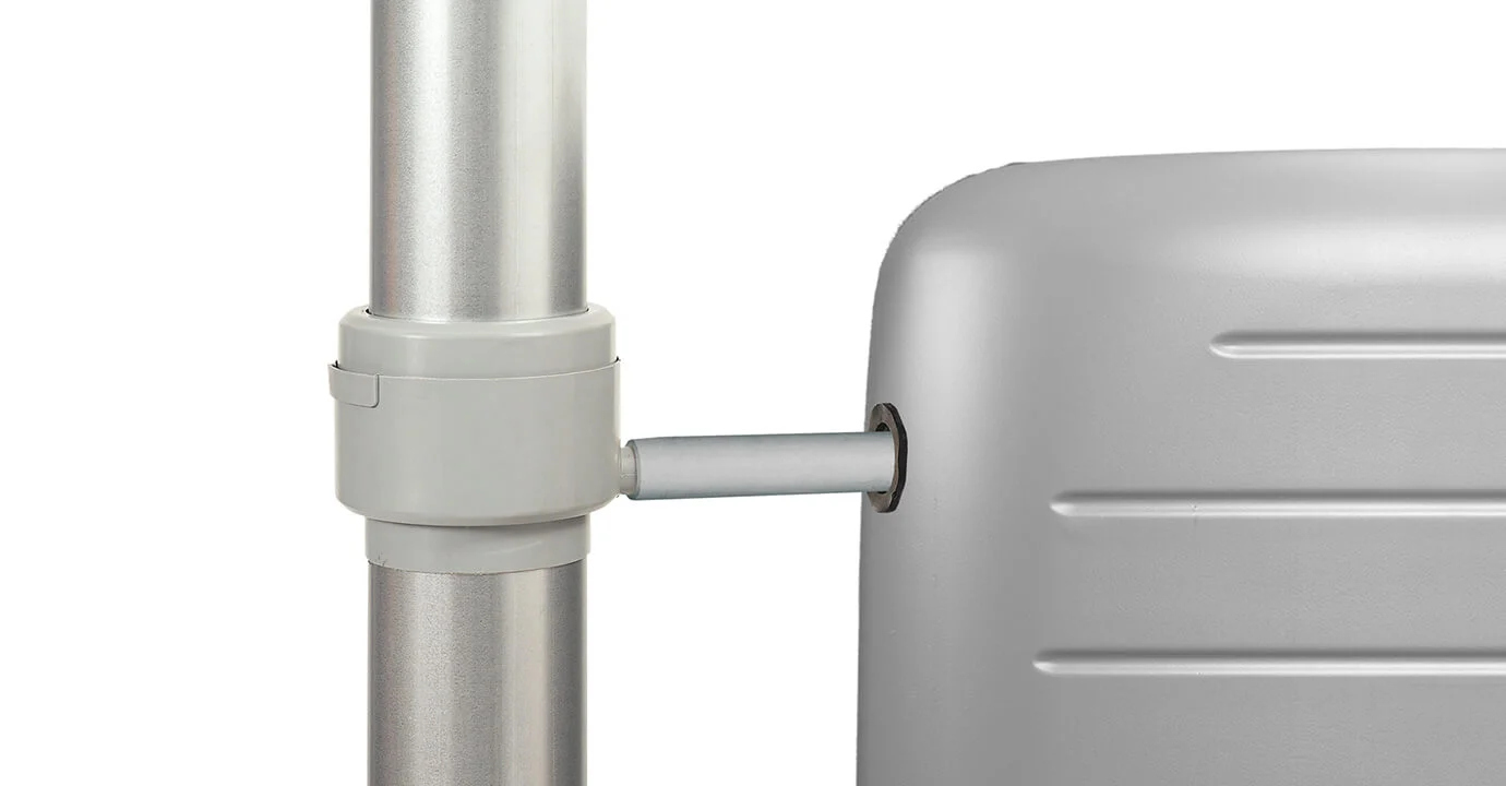 Garantia Regentonne / Gartentank Cubus 1000 l betongrau
