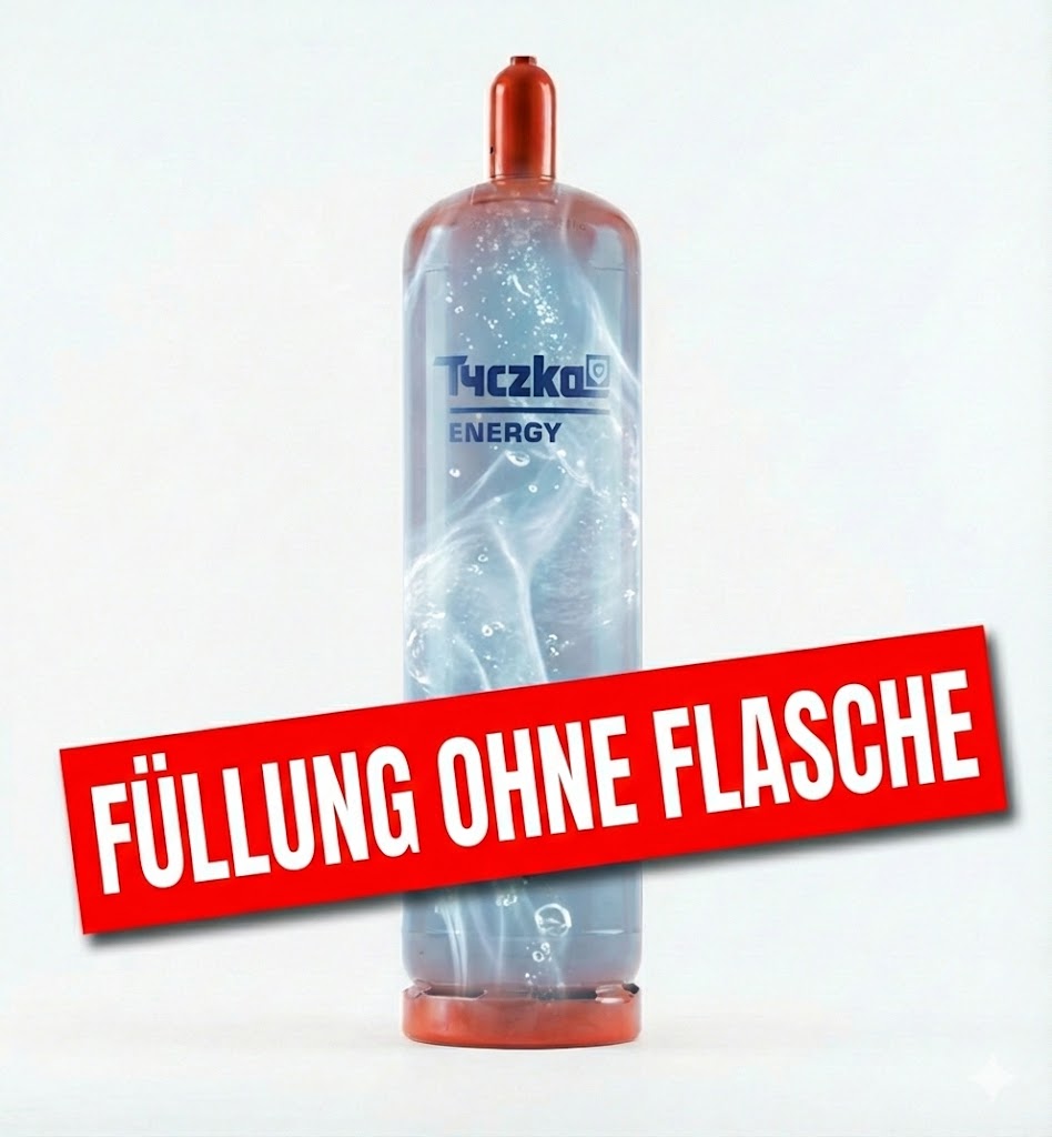 Tyczka Energy Propangas 33 kg rot Füllung ohne Flasche