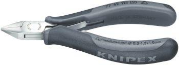 Elektr.-Seitenschneider 115mm Form 4 ESD Knipex