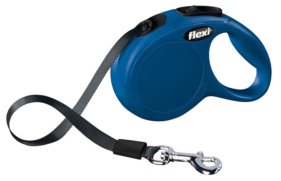 Hundeleine Flexi New CLASSIC Gurt Gr.XS 3m bis 12kg blau