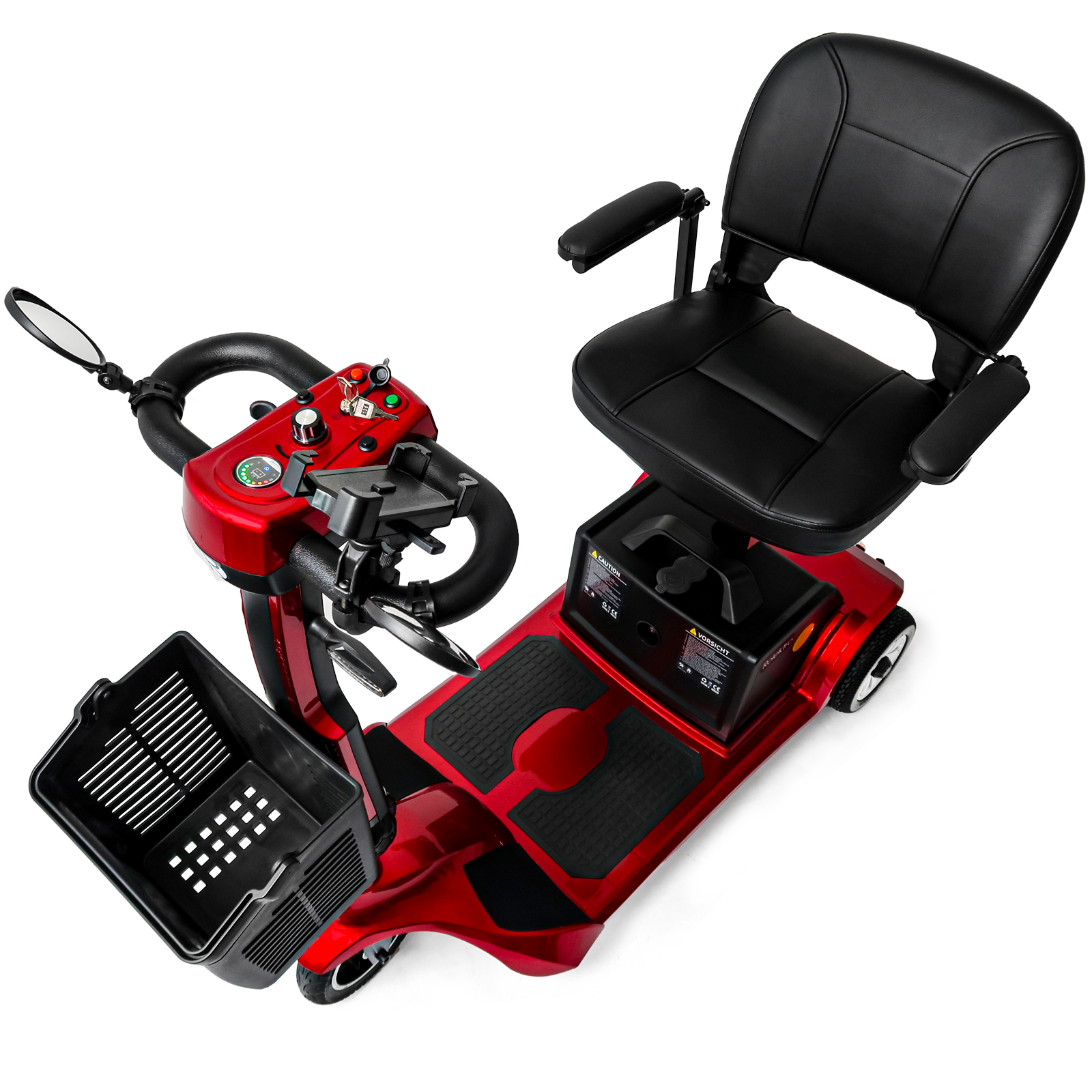 Rolektro E-Trike 6 V.3 Lithium, Rot, 6 km/h