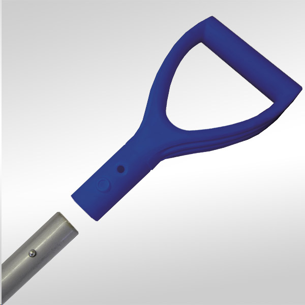 Schneeschieber "Spezial" 55cm ergonomischer Alu-Stiel