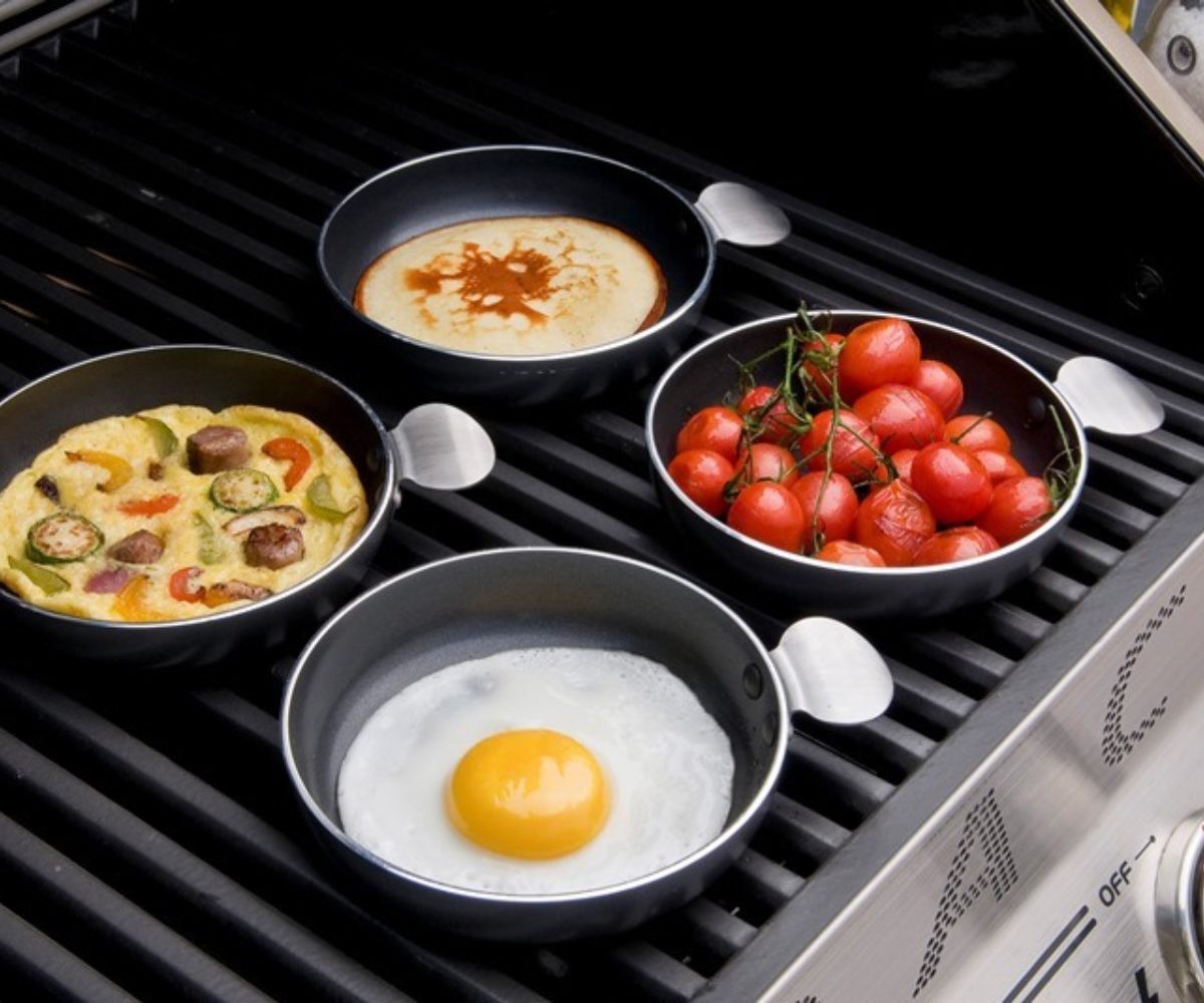 CADAC Pfannen Set Tapas Set 4 Stück Alu