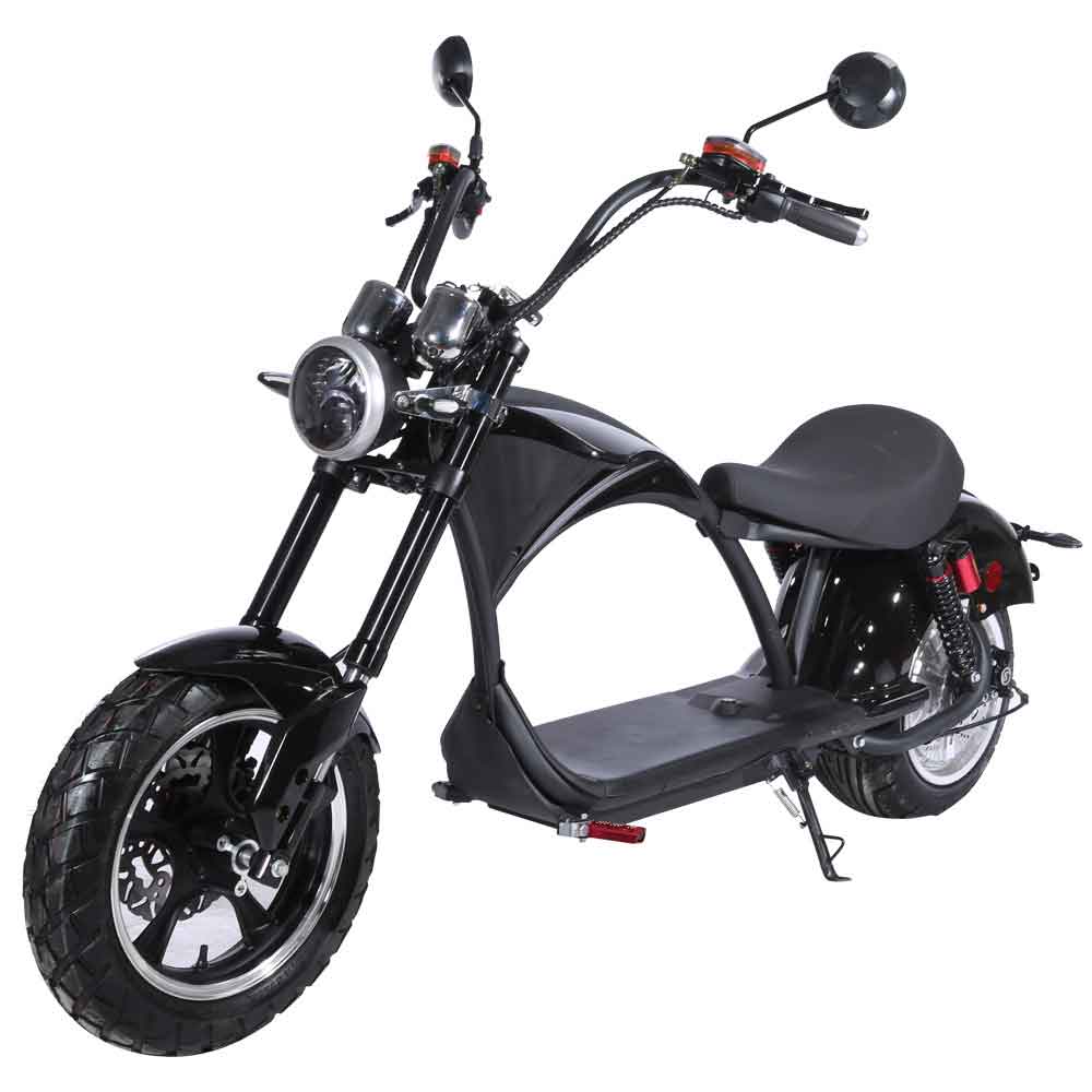 CP4 Elektroroller Chopper 45Kmh CP4-3.0 schwarz