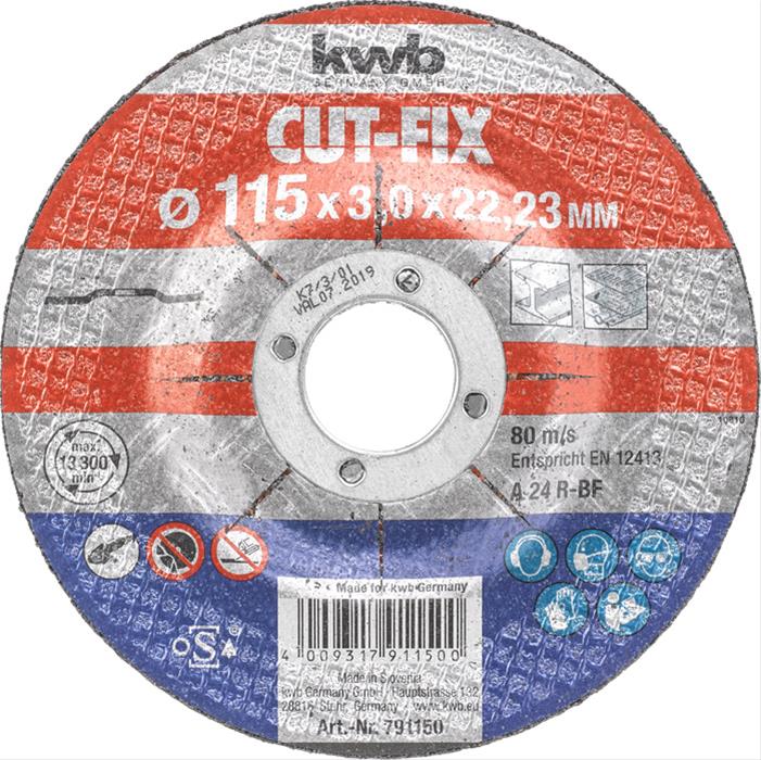 CUT-FIX® Trennscheiben, Metallbearbeitung