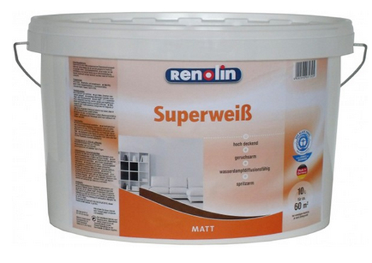 Wilckens® Superweiß RENOLIN® weiss matt 10L