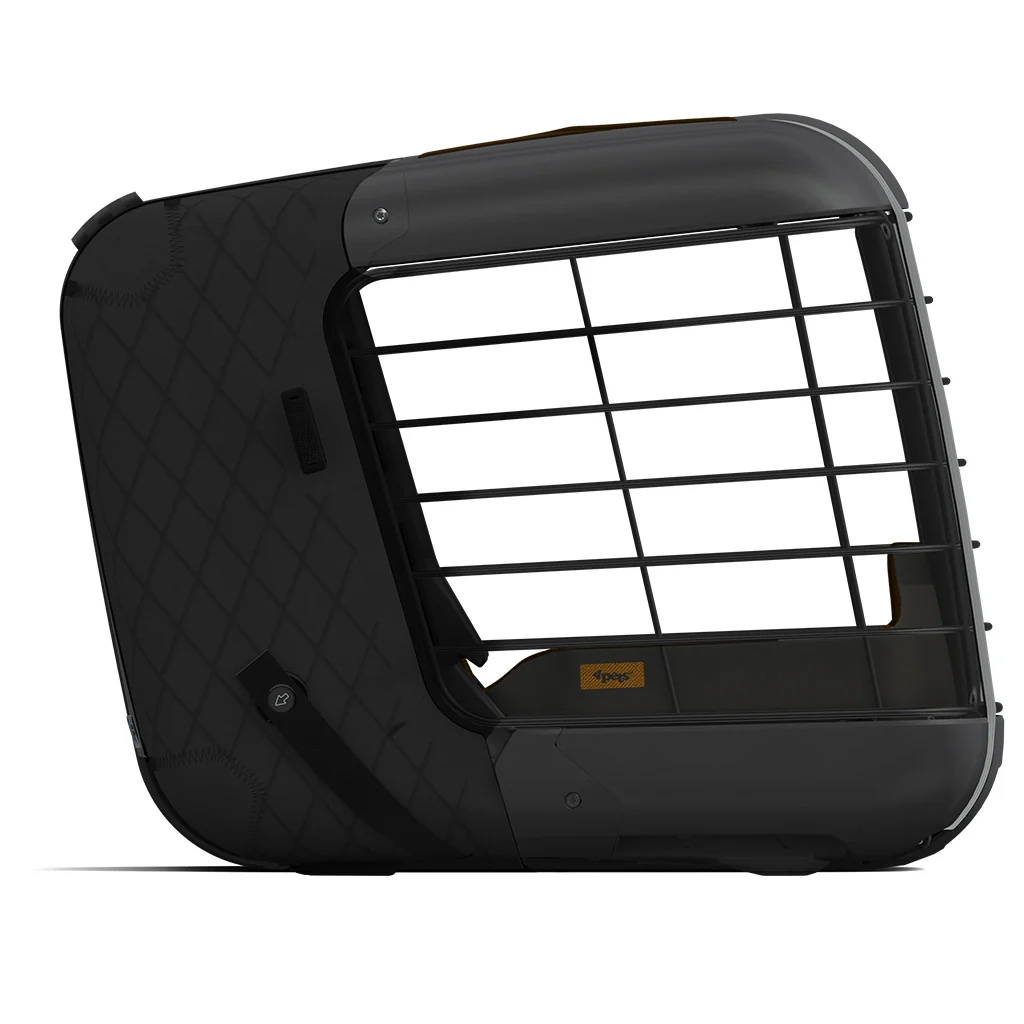 4pets Caree Black Series Transportbox für Hunde & Katzen bis 15 kg