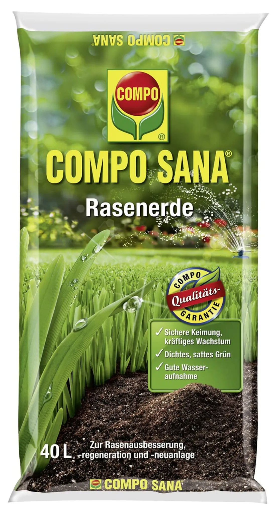 Compo Sana® Rasenerde 40 Liter