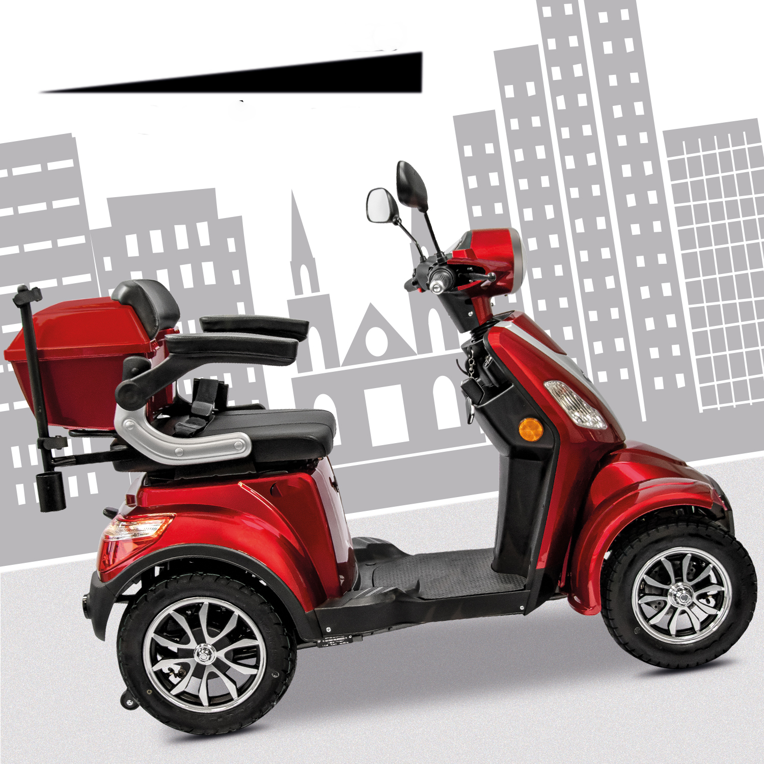 Vitale Seniorenmobil C06Z Li 25Km/h rot