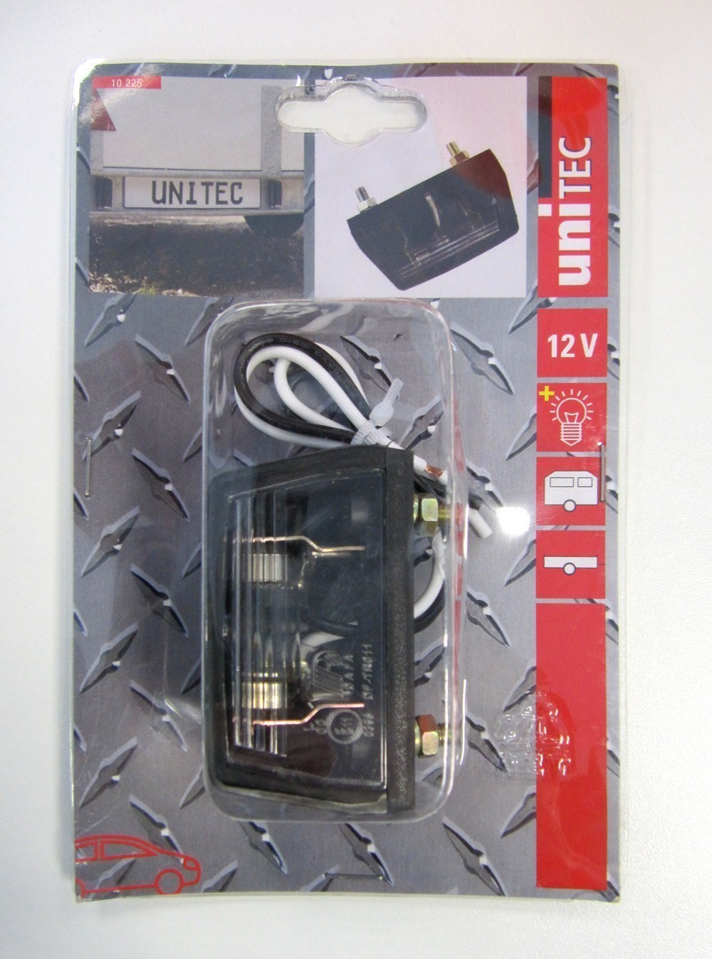 Kennzeichenbeleuchtung klein 12 V / Anhänger Zubehör / Beleuchtung
