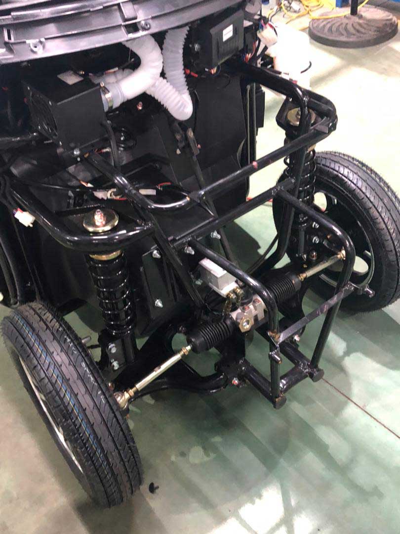 Mopedauto Kabinenroller 4-Rad Vitale SX4BG Elektro
