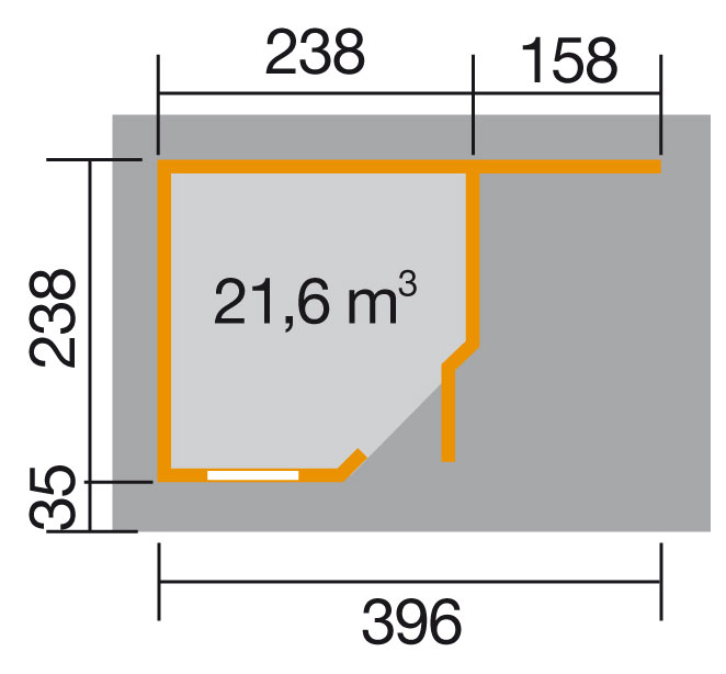 weka Komfort Designhaus 213 Plus A Gr.1 grau