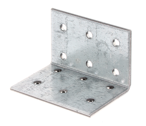 Lochplattenwinkel Alberts sendzimirverzinkt 40x40x60mm