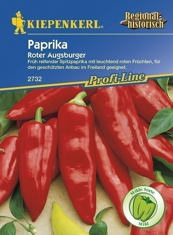 Kiepenkerl Saatgut Paprika Roter Augsburger