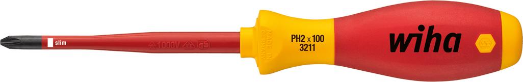 Schraubendr. slimFix VDE PH1x 80mm Wiha