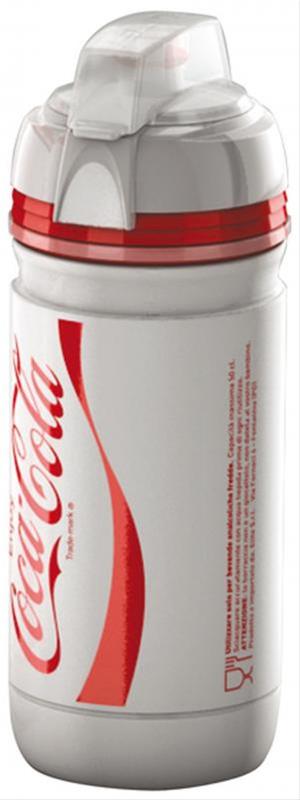 Trinkflasche 'Elite Corsa Coca Cola' weiß