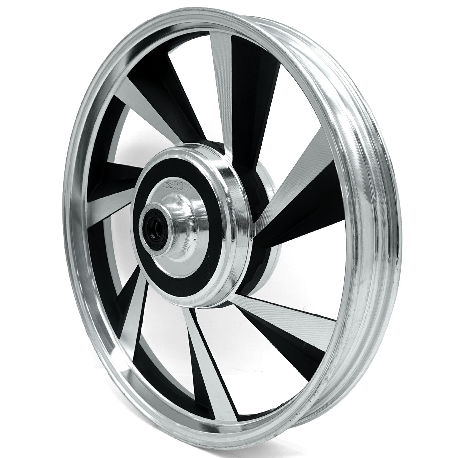 Rolektro Felge, Vorderrad, Schwarz-Silber für BT200/City20/45