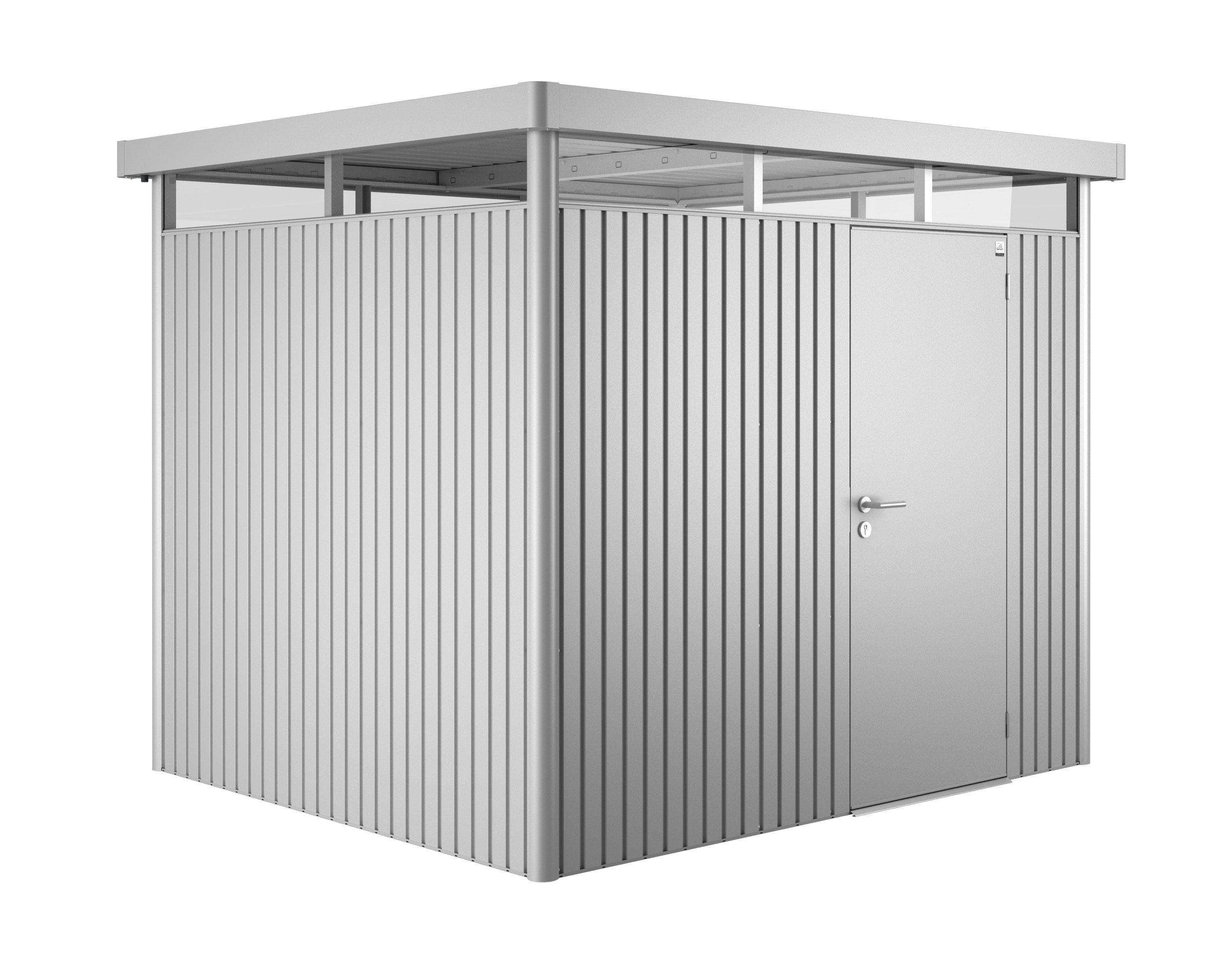 Gerätehaus Biohort HighLine H3 silber-metallic 275x235cm