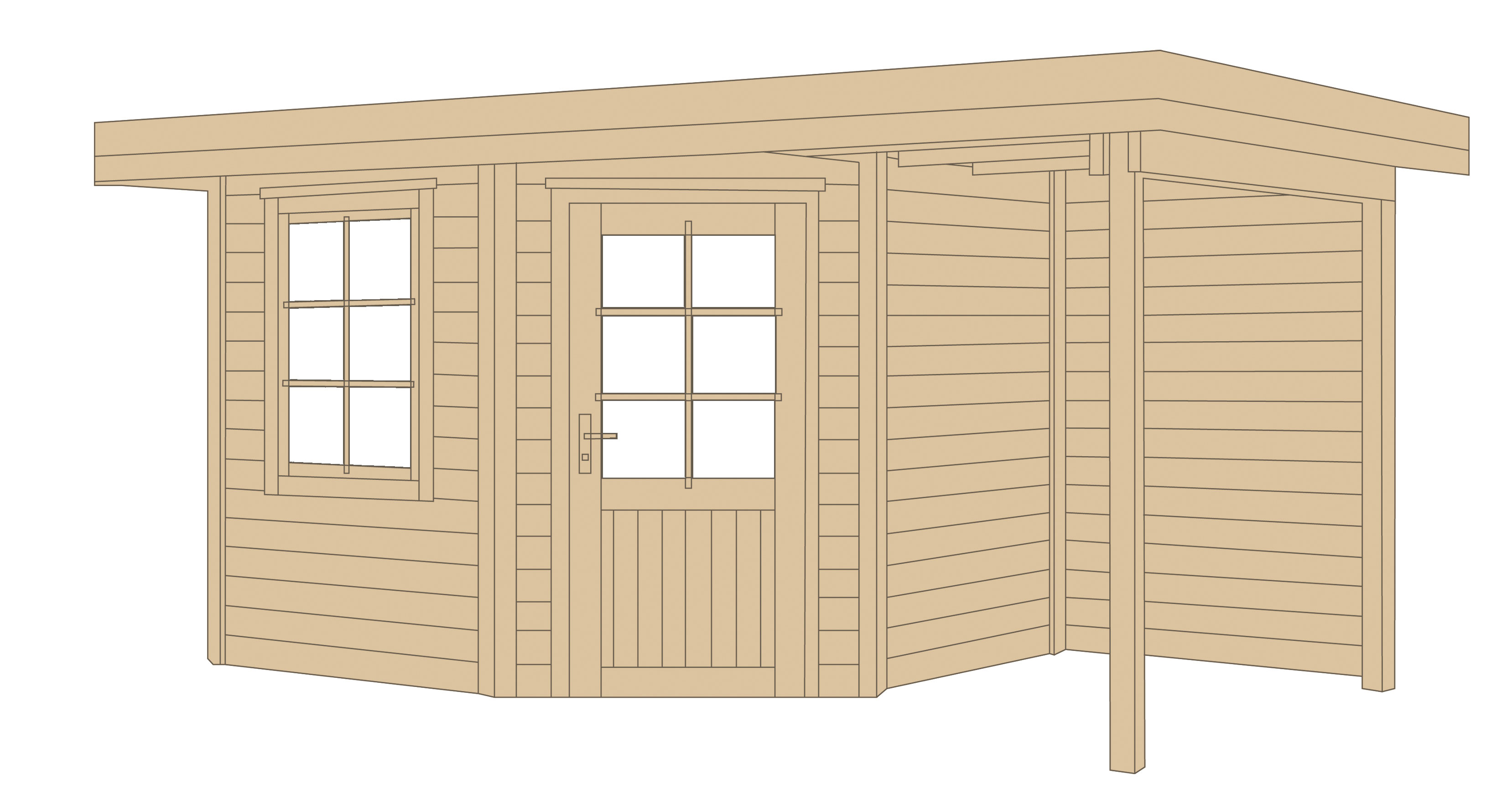 weka Komfort Designhaus 213 Plus A Gr.1 natur
