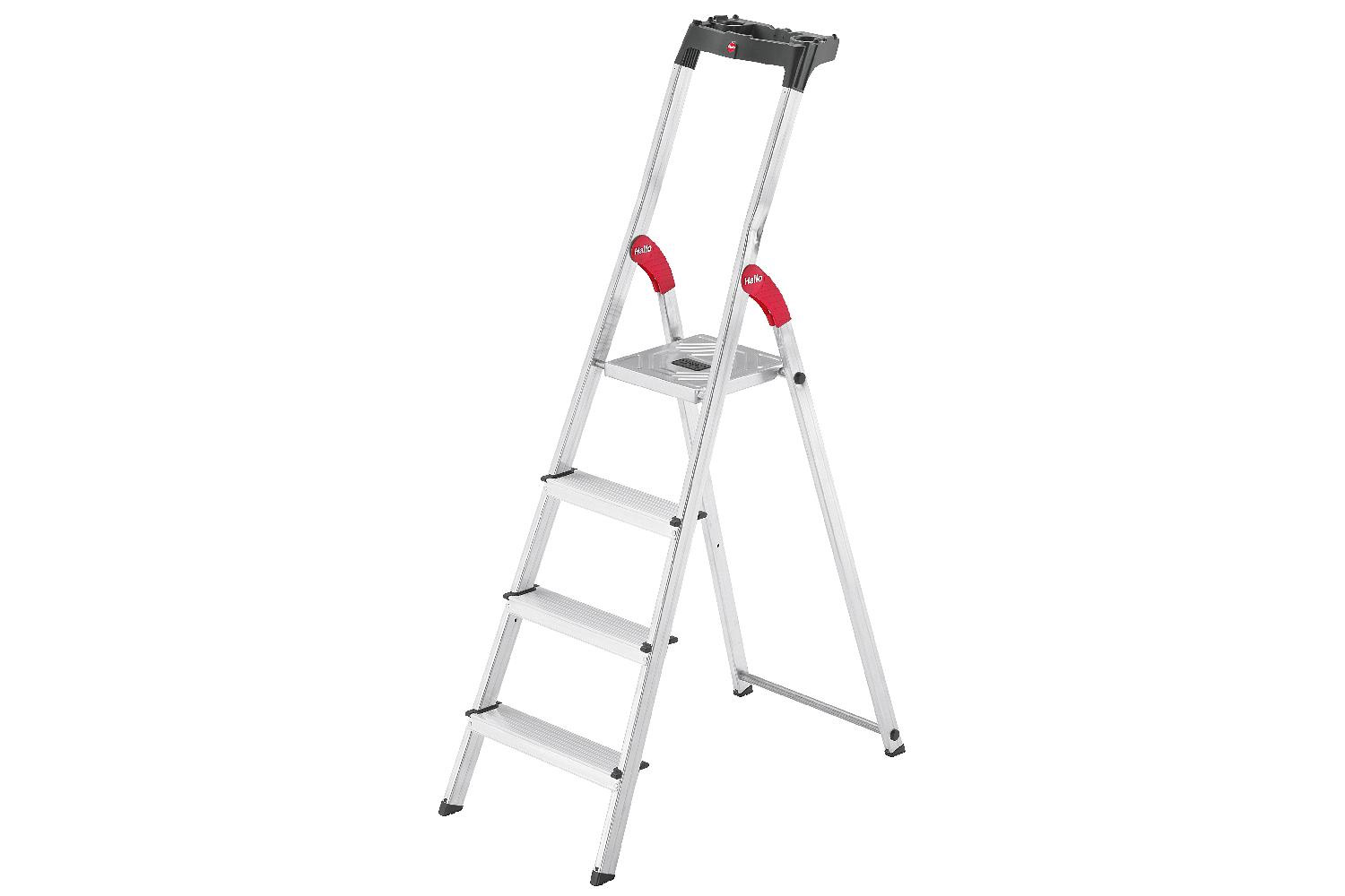 HAILO ALU-SICHERHEITS-STEHLEITER STANDARDLINE L60 4STUFE