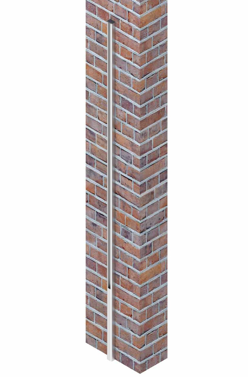 EASY-FENCE Alu-Montageprofil Silber 3 x 4 x 235 cm